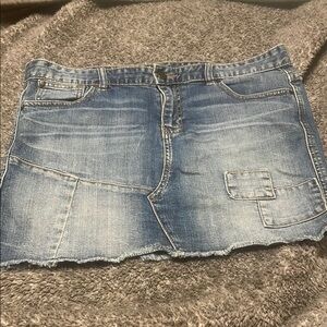 Calvin Klein Jeans 30/10 Denim Blue Skirt